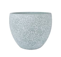 Planteholder FLORA D44xH36cm, sort/grå