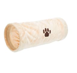Leke for hunder som leker tunnel, plysj, ø 22 × 60 cm, beige, Trixie