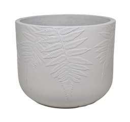 Kasvinpidin SAARIAINEN D30xH24,5cm, valkoinen