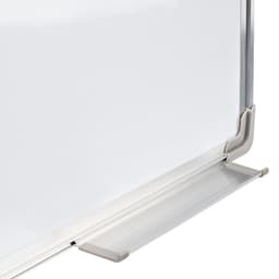 tectake Whiteboard magnettavla + 12 färgade magneter - 40 x 30 x 2 cm