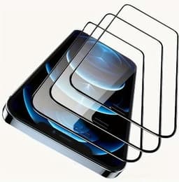 3-pakke skærmbeskyttelse til iPhone 12 Mini i 9D hærdet glas