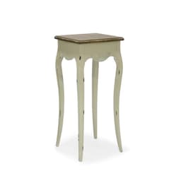Blomsterstand SAMIRA 26x26xH62cm, antik hvid/natur
