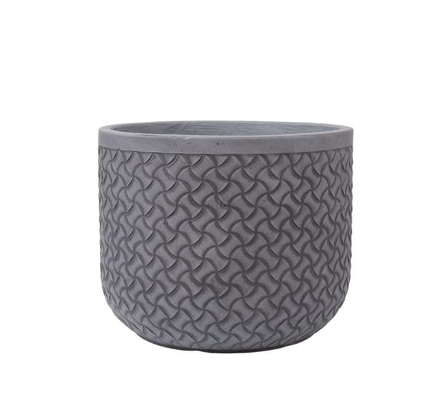 Växthållare SANDY D30xH24,5cm, grå