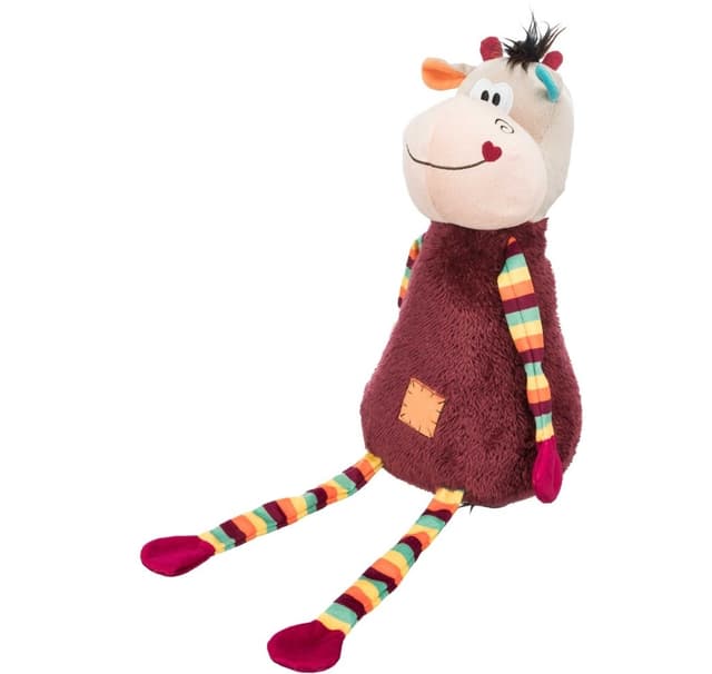 Ko, plysch, 53 cm, leksak för hundar