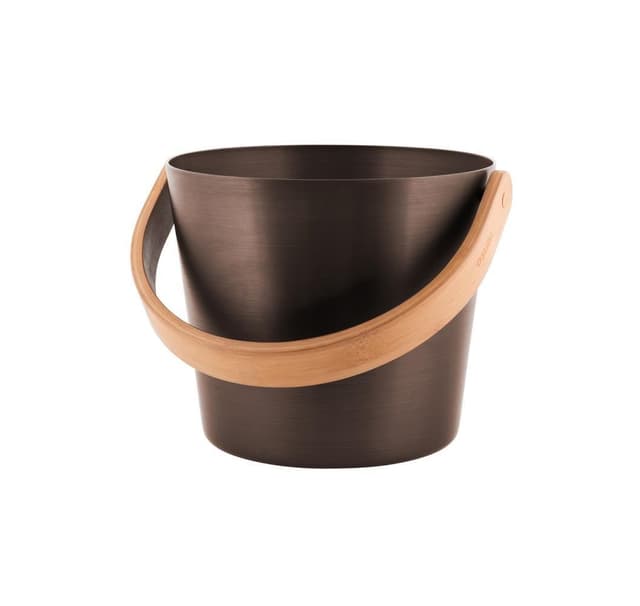 Badstuebøtte RENTO BRUN 5L, H35cm