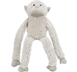 Monkey, plysch, återvunnen, 40 cm