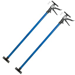 tectake 2 takstöd 115 – 290cm - blå