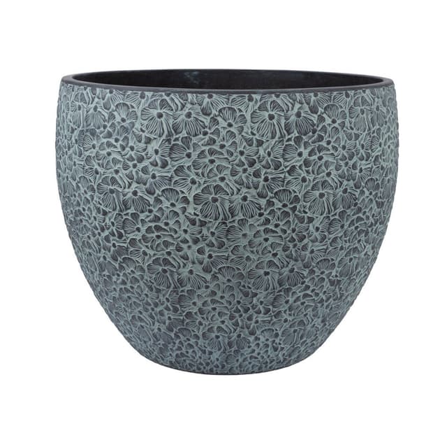 Växthållare FLORA D55xH43,5cm, svart/grå