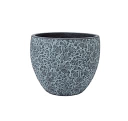 Växthållare FLORA D24xH19,5cm, svart/grå