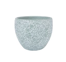Växthållare FLORA D24xH19,5cm, svart/grå