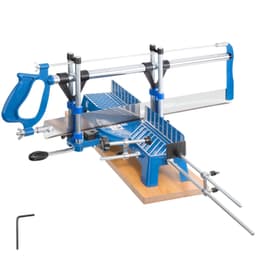 tectake Geringssav 63 x 64 x 26 cm Blå