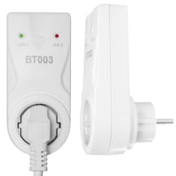 Modtager stikkontakt BT003 - hvid