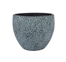 Växthållare FLORA D37xH30cm, svart/grå