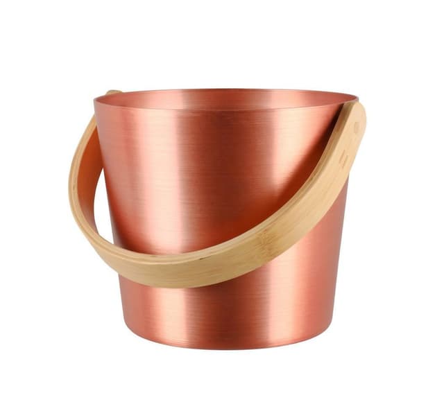 Badstuebøtte RENTO KOBBER 5L, H35cm