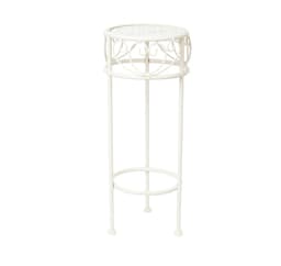 Blomstativ SANDY D20xH50cm, antikvit