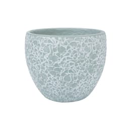 Växthållare FLORA D30xH24,5cm, svart/grå