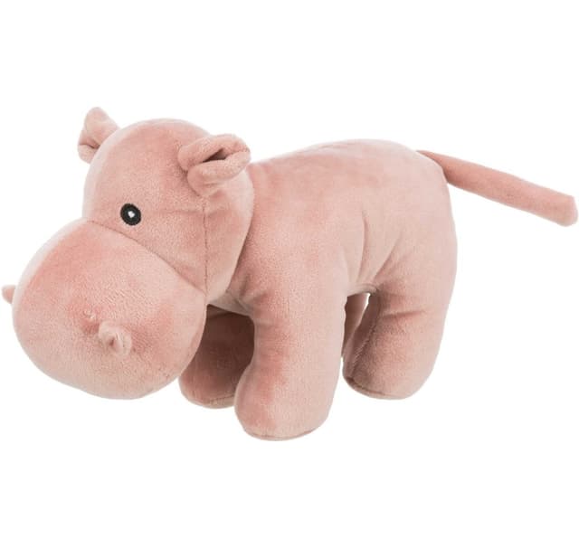 Leksak för hundar Flodhäst, plysch, 25 cm