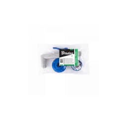 Sæt - PP 90° hane med IBCS60x6 adapter til 25 mm slange med PTFE tape