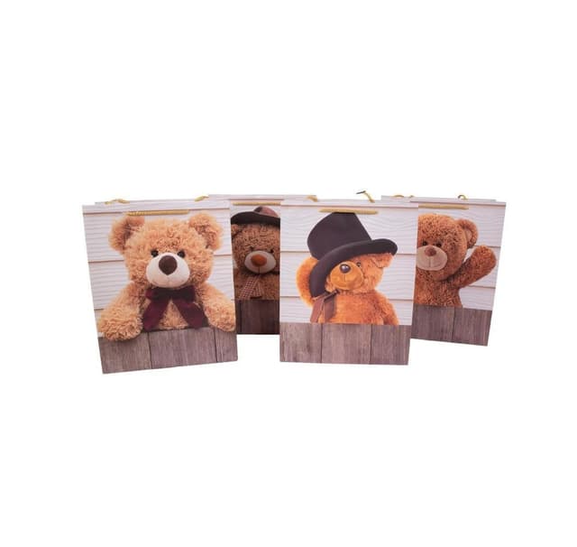 Gavepose TEDDY, 18x23x10cm, miks