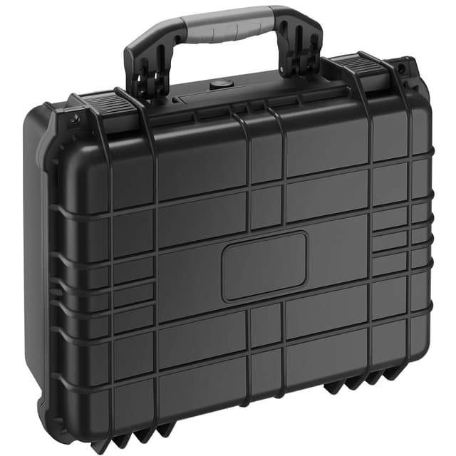tectake Universalbox Kameraväska Skyddsväska - L