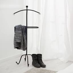 Kleshenger av metall - svart