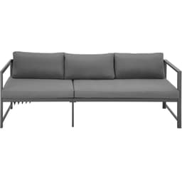 Utesofa med bord Faro - lameller