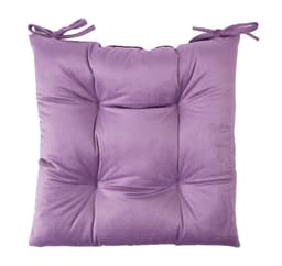 Stolsdyna VELVET 2, 40x40cm, lila