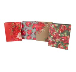 Lahjapussi XMAS WISH-2, 26x32x12cm, sekoitus