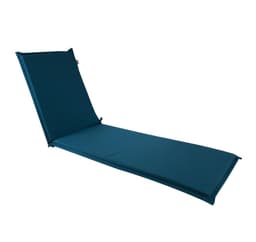 Solstolsunderlägg SUMMER 55x190xH5cm, mörkblå