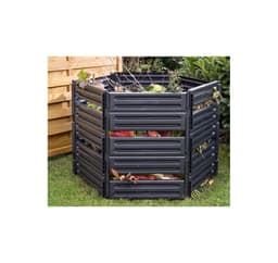 AIR-KING komposter 1100 L, sort