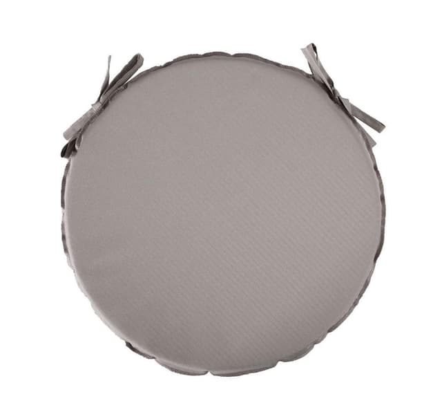 Stolsdyna OHIO vattentät, D38xH2,5cm, beige