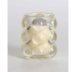Doftljus i glas NATURE GREEN H9,2cm, Fresh Aromatic