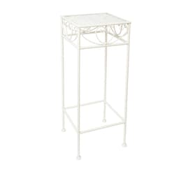 Blomstativ SANDY 23x23xH60cm, antikvit