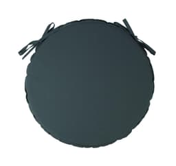 Stolsdyna OHIO-2 vattentät, D38xH2,5cm, mörkgrå