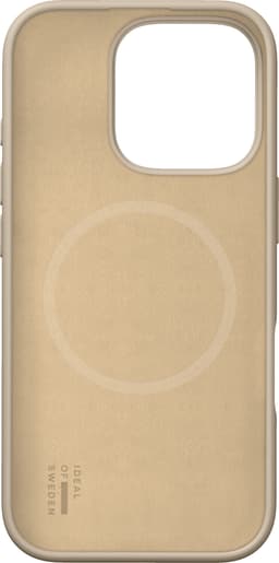 iDeal of Sweden Silicone iPhone 16 Pro fodral (beige)