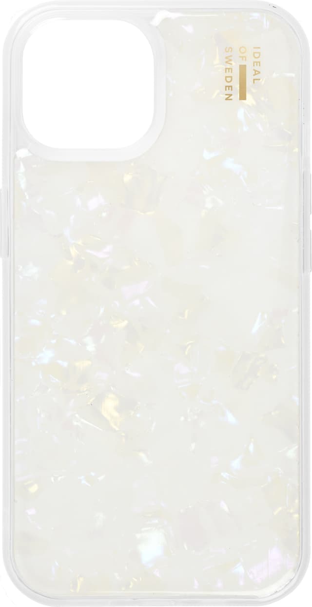 Ideal of Sweden iPhone 13/14/15/16e deksel (pearlised white)