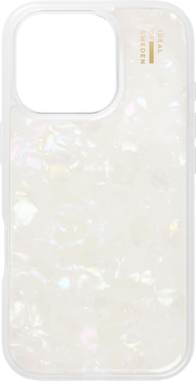 Ideal of Sweden iPhone 16 Pro deksel (pearlized white)