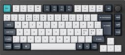 Keychron V1 Max gamingtangentbord (Gateron Jupiter Brown Switchar)
