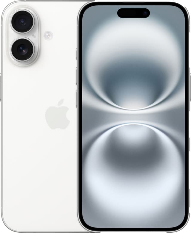 iPhone 16 – 5G smarttelefon 128GB (hvit)