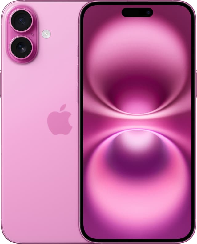 iPhone 16 Plus – 5G smartphone 128GB (lyserød)