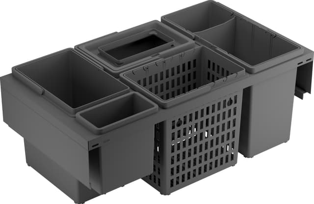 Epoq Trend skraldesorteringssystem 800 (dark grey)