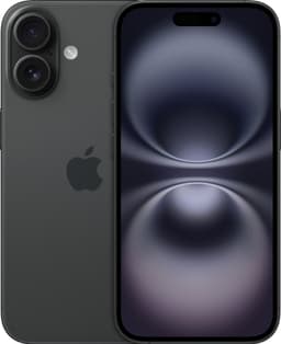 iPhone 16 – 5G smarttelefon 128GB (sort)