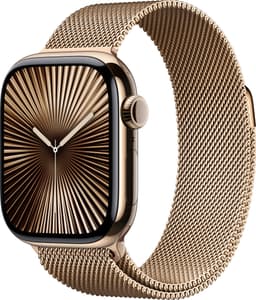 Apple Watch S10 46mm GPS+Cel (Gulltitan/Gull Milanese Loop) S/M