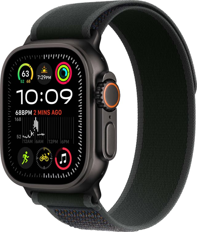 Watch Ultra 2 49mm GPS+CEL (Black Titanium/Black Trail Loop) S/M