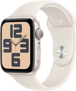 Apple Watch SE 2nd Gen 44mm GPS (Stjerneskinn Alu/Stjerneskinn sport band M/L)