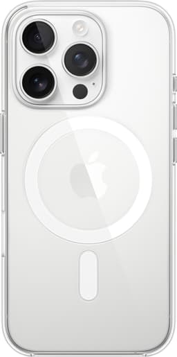 Apple iPhone 16 Pro mobiltelefon etui (Gennemsigtig)