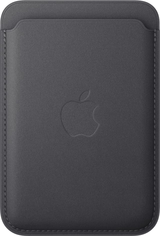 iPhone FineWoven lommebok med MagSafe (sort)