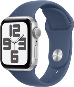 Apple Watch SE 2nd Gen 40mm GPS (Silver Alu/Denim sportband S/M)