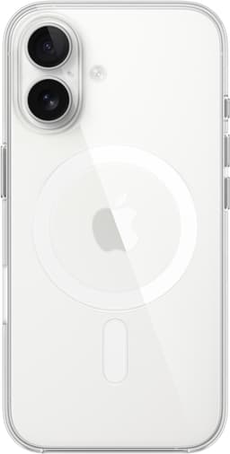 Apple iPhone 16 fodral (genomskinligt)