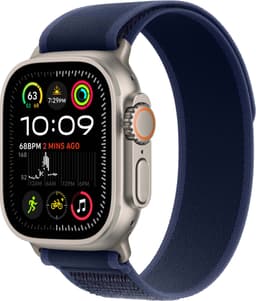 Apple Watch Ultra 2 49mm GPS+CEL (Naturlig Titan/Blå Trail Loop) M/L